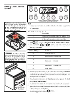 Предварительный просмотр 16 страницы Frigidaire FEF389WFSJ Owner'S Manual