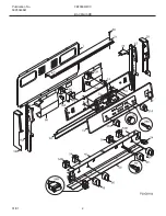 Предварительный просмотр 2 страницы Frigidaire FEF389WJ Factory Parts Catalog