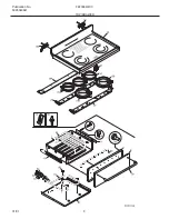 Предварительный просмотр 6 страницы Frigidaire FEF389WJ Factory Parts Catalog