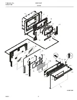 Предварительный просмотр 9 страницы Frigidaire FEF455WF Factory Parts Catalog