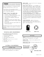 Preview for 2 page of Frigidaire FEFB9200ES0 Installation Instructions Manual