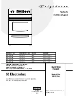 Frigidaire FEFL75A Factory Parts Catalog preview