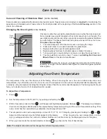 Preview for 21 page of Frigidaire FEFL77ASG Use & Care Manual