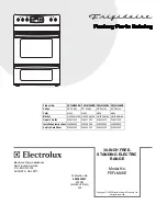 Frigidaire FEFLM66E Factory Parts Catalog preview