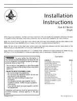 Предварительный просмотр 1 страницы Frigidaire FER231AS2 Installation Instructions Manual