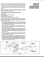 Preview for 33 page of Frigidaire FES355CBS Owner'S Manual