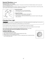 Preview for 21 page of Frigidaire FES367ABA Use & Care Manual