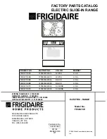 Preview for 1 page of Frigidaire FES367CE Factory Parts Catalog