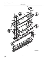 Предварительный просмотр 2 страницы Frigidaire FES367F Factory Parts Catalog