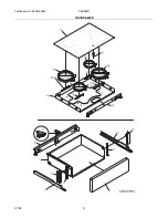 Предварительный просмотр 8 страницы Frigidaire FES368D Factory Parts Catalog