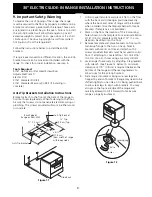 Preview for 9 page of Frigidaire FES388WGCJ Installation Instructions Manual