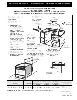 Preview for 19 page of Frigidaire FES388WGCJ Installation Instructions Manual