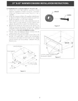 Предварительный просмотр 3 страницы Frigidaire FEW30S2DCB Installation Instructions Manual