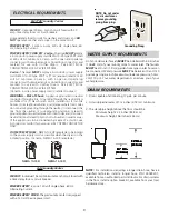 Предварительный просмотр 3 страницы Frigidaire FEX831FS - 27" Electric Laundry Center Installation Instructions Manual