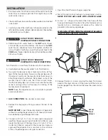 Предварительный просмотр 10 страницы Frigidaire FEX831FS - 27" Electric Laundry Center Installation Instructions Manual