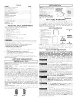 Preview for 2 page of Frigidaire FEX831FS0 Installation Instructions Manual