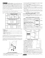 Предварительный просмотр 3 страницы Frigidaire FEX831FS0 Installation Instructions Manual