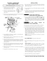 Preview for 6 page of Frigidaire FEX831FS0 Installation Instructions Manual
