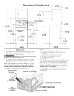 Предварительный просмотр 11 страницы Frigidaire FEX831FS0 Installation Instructions Manual