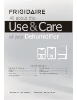 Frigidaire FFAD7033R1 Use & Care Manual preview