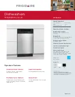 Preview for 1 page of Frigidaire FFBD1821M S Specifications