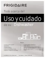 Frigidaire FFBD1821MB (Spanish) Uso Y Cuidado preview