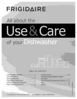 Preview for 17 page of Frigidaire FFBD1821MB0A Use & Care Manual