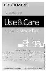 Preview for 1 page of Frigidaire FFBD2404NS7C Use & Care Manual