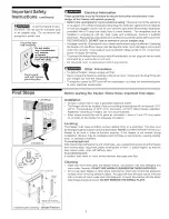 Preview for 3 page of Frigidaire FFC0522DW13 Use & Care Manual