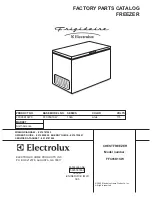 Frigidaire FFC05K1CW Factory Parts Catalog preview