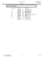 Preview for 5 page of Frigidaire FFC07C2AW Factory Parts Catalog