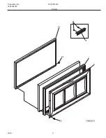 Предварительный просмотр 2 страницы Frigidaire FFC07M2AW Factory Parts Catalog