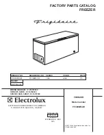 Предварительный просмотр 1 страницы Frigidaire FFC09M5CW Factory Parts Catalog