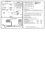 Frigidaire FFC09M5HW1 Service Data Sheet предпросмотр