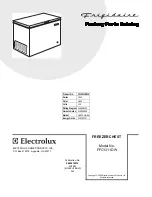 Frigidaire FFC1311DW Factory Parts Catalog preview