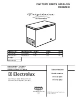 Preview for 1 page of Frigidaire FFC13C3AW1 Factory Parts Catalog