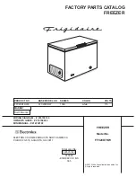 Frigidaire FFC20D7HW Factory Parts Catalog preview