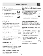 Preview for 9 page of Frigidaire FFCE1431LB Use And Care Manual