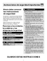 Preview for 3 page of Frigidaire FFCE2238L W (Spanish) Manual De Uso Y Cuidado