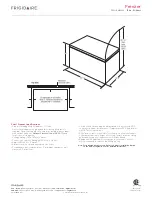 Preview for 3 page of Frigidaire FFCH13M2MW Specifications