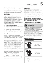 Preview for 5 page of Frigidaire FFCL2042AW Use & Care Manual