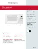 Frigidaire FFCM0724L Specifications preview