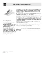 Preview for 2 page of Frigidaire FFCM0724L Use And Care Manual