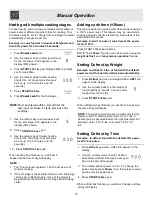 Preview for 10 page of Frigidaire FFCM0724L Use And Care Manual