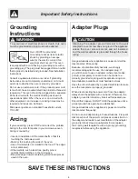 Preview for 4 page of Frigidaire FFCM1155US Use & Care Manual