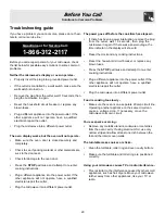 Preview for 29 page of Frigidaire FFCT1278LS Use And Care Manual