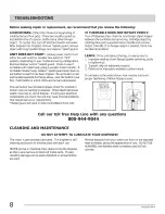 Preview for 8 page of Frigidaire FFDI502DMS0 Use & Care Manual