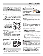 Preview for 13 page of Frigidaire FFEC3225MW Use & Care Manual