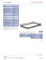 Preview for 2 page of Frigidaire FFEC3605L Specifications