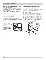 Предварительный просмотр 28 страницы Frigidaire FFED3005LW Important Safety Instructions Manual